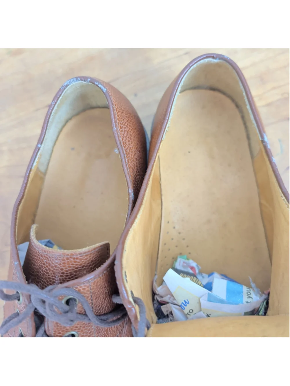 Men's Pebbled Leather Derby Shoes 10